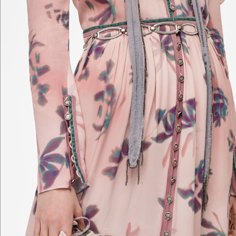ZARA LIMITED EDITION PRINTED DRESS - Picture 7 of 12